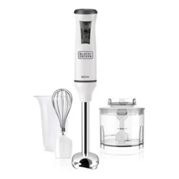 BLACK & DECKER BXHBA600E El Blenderı, Beyaz