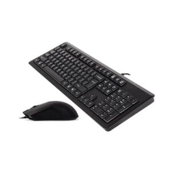 A4 Tech Kr-9276 Klavye Mouse Set / Siyah / Usb