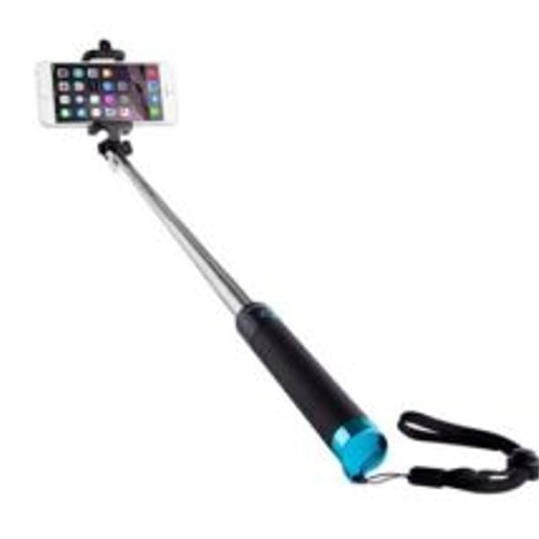 Addison Ad-S32 Kablolu Siyah/Mavi Selfie Çekim Çubuğu