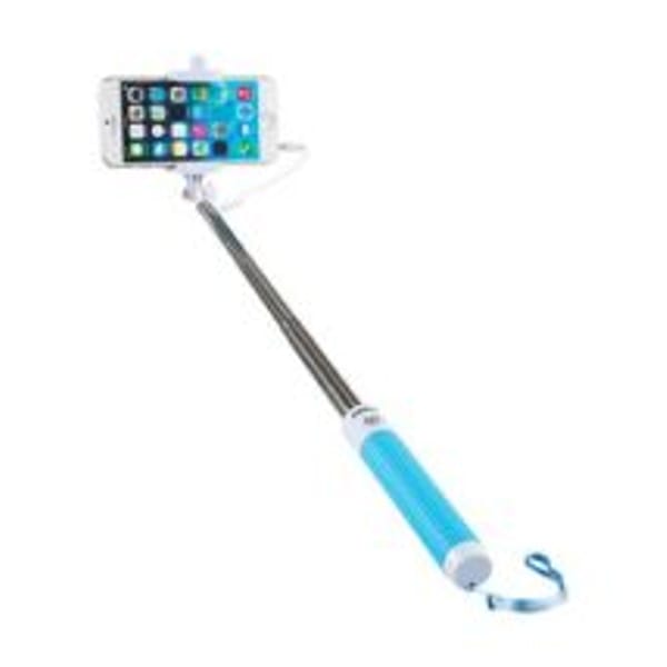Addison Ad-S33 Kablolu Beyaz/Mavi Selfie Çekim Çub