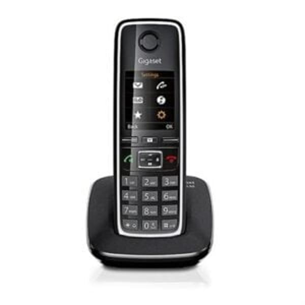 Gigaset C530 200 Rehber Alarm Dect Telefon Si̇yah