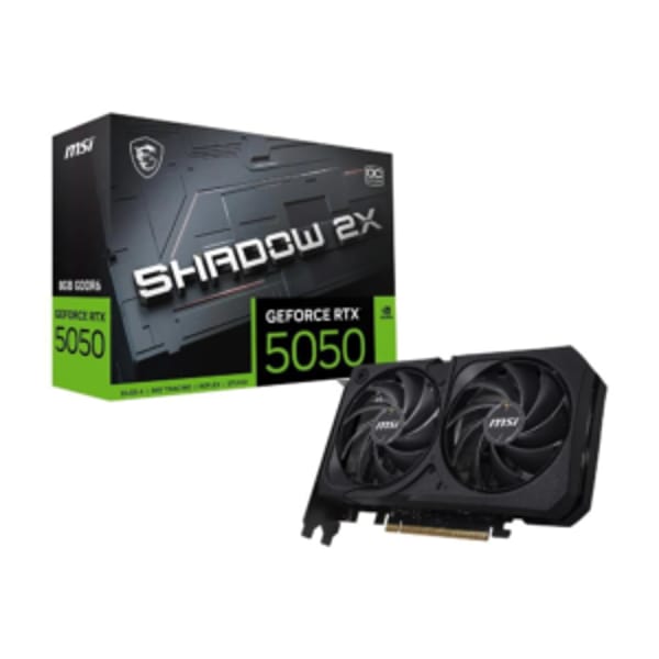 Ekran Kartı Msi Geforce Rtx5050 Shadow 2X Oc 8Gb Gddr6 128Bit