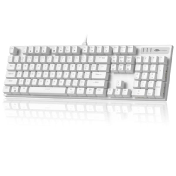 Magegee Mk-Storm 104 Tuş Blue Switch Kablolu Türkçe Q Beyaz Gaming
