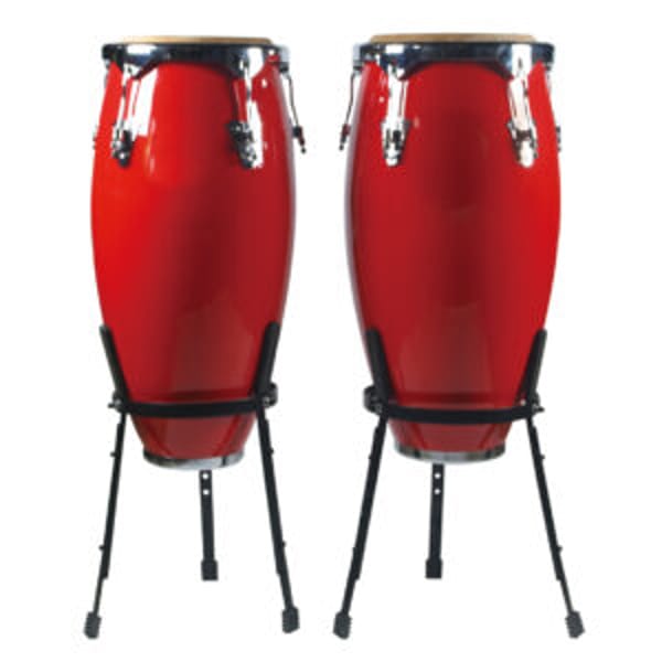 Tiger Power Conga Set 10+11 Chrome Hardware