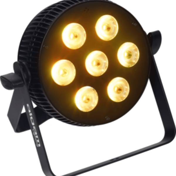 Algam Lighting SLIMPAR 710 HEX LED Par Işık 7x10W RGBW+Amber+UV Sahne Aydınlatma