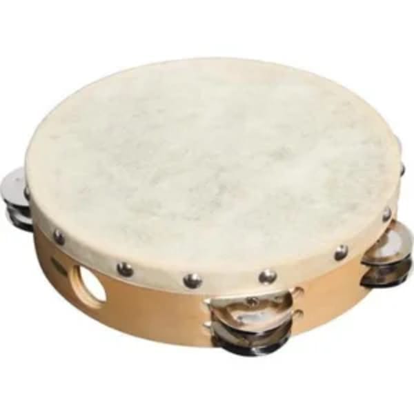 Tiger Power Tambourine 8 6 Pairs Jingles