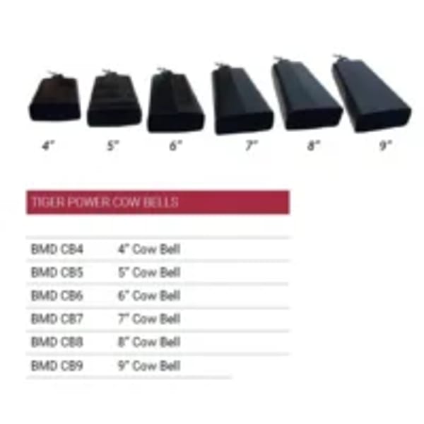 Tiger Power Cow Bell 5