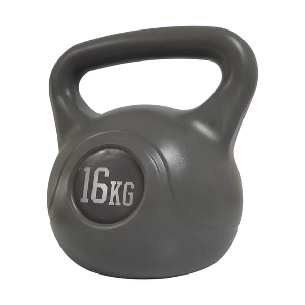 Protech Plastik Pro Kettlebell 16kg - Siyah