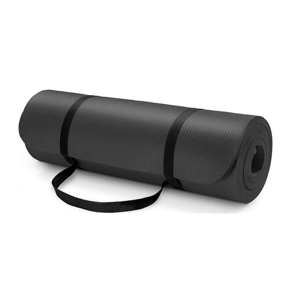 Protech Yoga & Pilates Matı – 1 cm - Siyah  | 183x60x1 cm