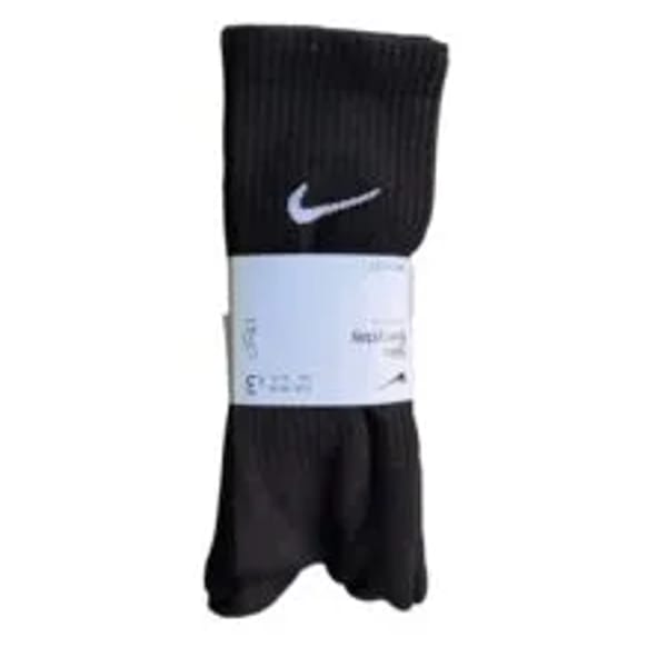 (3 Çift) Hvl Nike Dri-fit Siyah Uzun Kalin Spor Çorap