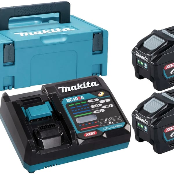 Makita Akü ve Sarjer 2XAkü+Sarjer 5AH 40VMAX