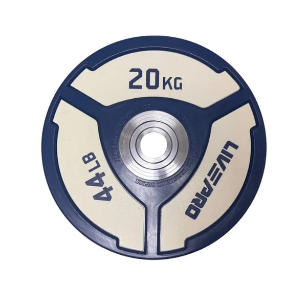 Protech Çift Renkli Bumper Ağırlık Plakası – 20 KG