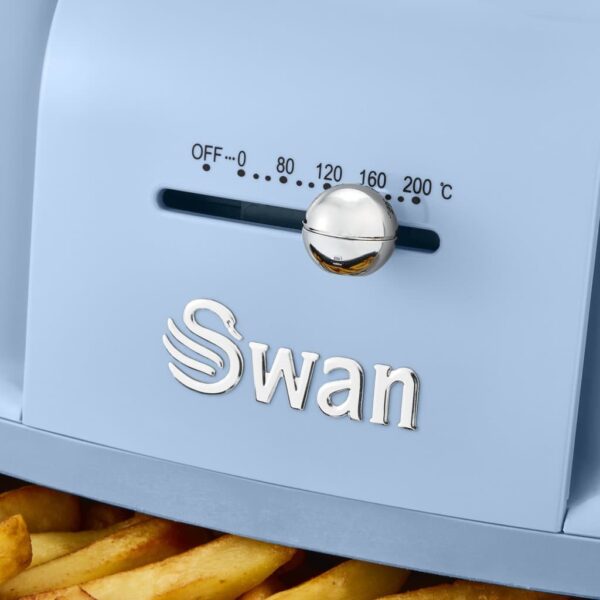 Swan Retro Air Fryer Fritoz Sd10510Bln Mavi 3
