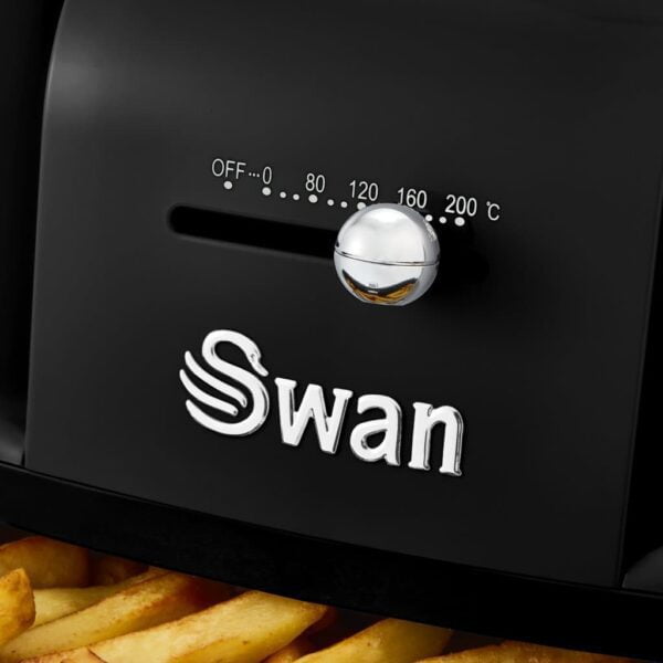 Swan Retro Air Fryer Fritoz Sd10510Bn Siyah 3