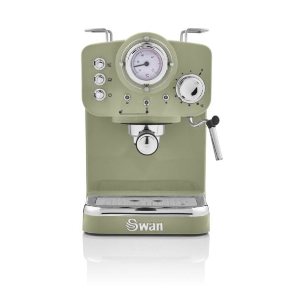 Swan Retro Espresso Makinasi Sk22110Gn Yesil 2