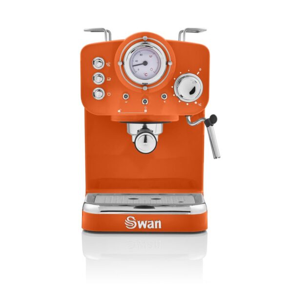 Swan Retro Espresso Makinasi Sk22110On Turuncu 2