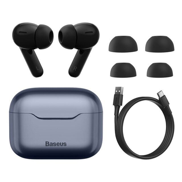 Baseus S1 Pro Wireless Earphone ANC Noise Cancellation Earphones Headphones SBC AAC TWS Bluetooth 5 -