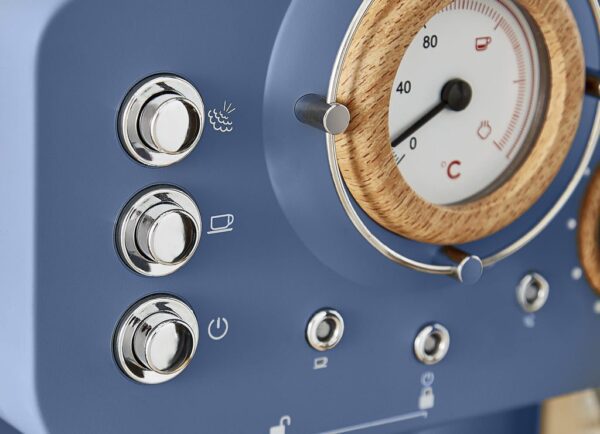 Swan Nordic Espresso Makinesi Sk22110Blun Ladin Mavisi 3