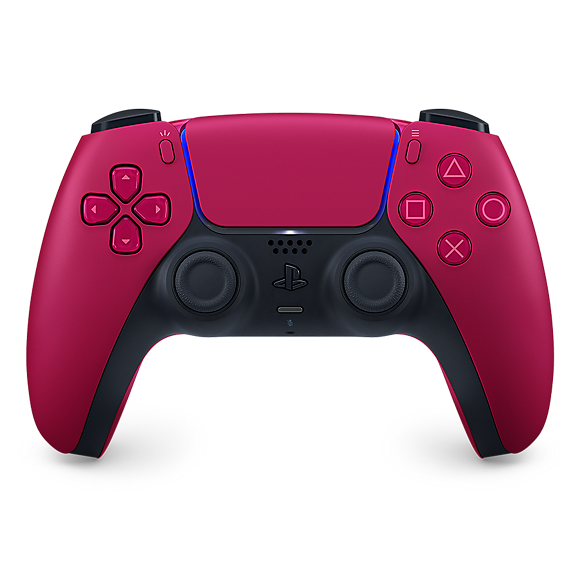 dualsense ps5 controller red accessory front -