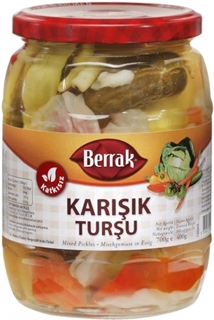 Berrak 700 Gr Karışık Turşu