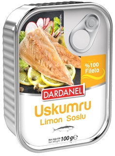 Dardanel Limon Soslu Uskumru Balığı 100 gr