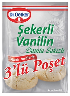 Dr. Oetker Damla Sakızlı Şekerli Vanilin 3 Lü 15 Gr