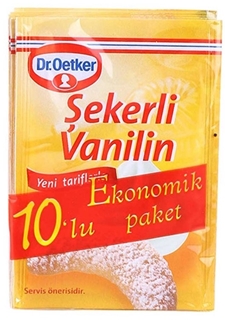 Dr. Oetker Şekerli Vanilin 10 Lu 50 Gr
