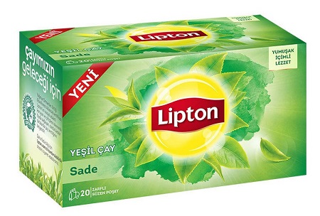 Lipton Berrak Yeşil Sade Poşet Çay 20 x 1