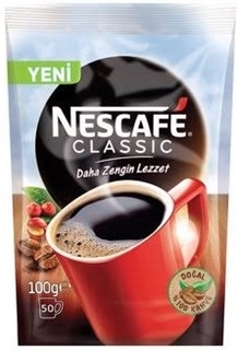 Nestlé Nescafé Classic Zengin Lezzet Kahve 100 gr