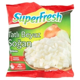 Superfresh Derin Dondurulmuş Tatlı Beyaz Soğan 450 gr