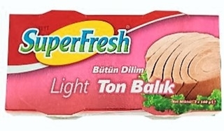 Superfresh Light Ton Balığı 2 x 160 gr