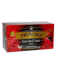 TWININGS 4 RED FRUITS 25LI