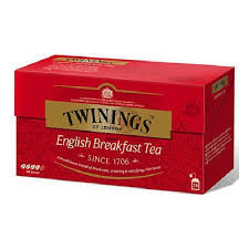 TWININGS ENGLISH BREAKFAST 25 TEA BAGS