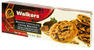 WALKERS CHOCOLATE CHUNK BISCUITS 150GR
