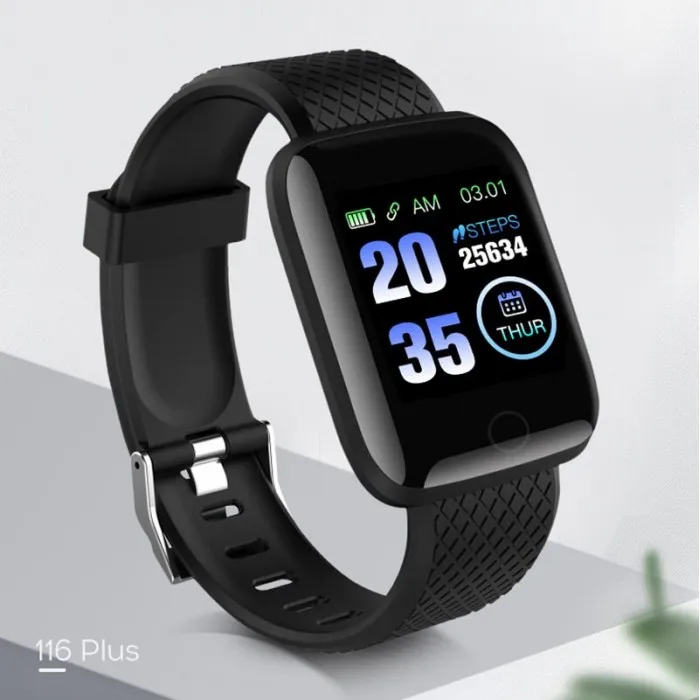 catalog 116 plus smart watch health wristband sports watch blood pressure heart rate pedometer fitness tracker smart jpg 1 700x700 1 -