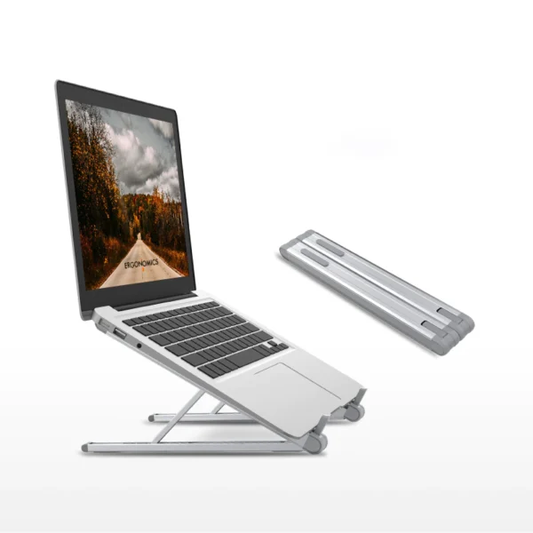 Hyvarwey Jp 2 Easy Foldable Aluminum 11 15 6 Inch Laptop Holder Ultra Light Desktop Notebook
