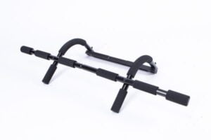 CHIN-UP BAR WITH ARM STRAP 94x35x24cm GRAY+BLACK