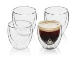 Swan 4'lü Çift Camlı Espresso Shot Bardak Takımı