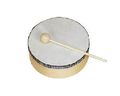 Tiger Power Tambourine With Beater (Tef)