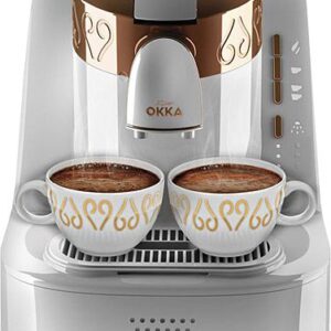 Arzum Okka Türk Kahve Makinesi - Beyaz Bakir