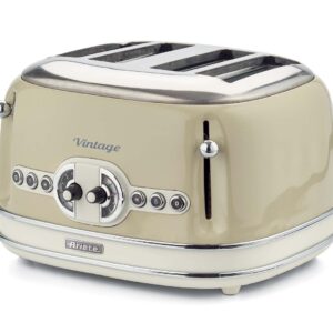 Ariete Vintage ekmek kızartma Makinesi 4 Dilim - Bej