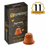 Nespresso Uyumlu Kapsül Kahve - Yespresso Supremo (yoğunluk 11)