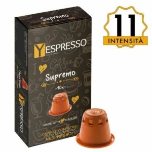Nespresso Uyumlu Kapsül Kahve - Yespresso Supremo (yoğunluk 11)