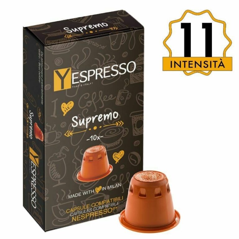 Nespresso uyumlu kapsül kahve - Yespresso Supremo (Yoğunluk 11)