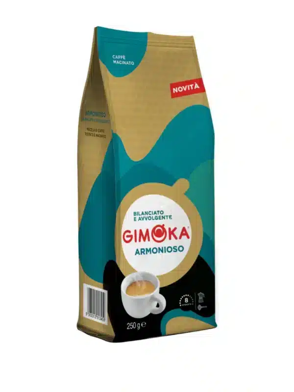 Gimoka - İtaly Armonioso Çekirdek Kahve - 500 Gr (Arabica/Robusta Karışım)
