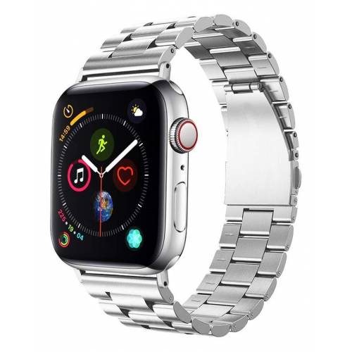 Kordon Zr-Krd-04 Apple Watch  42/44/45Mm Silver Metal