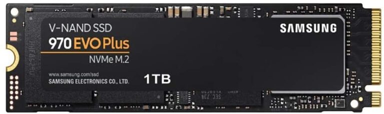 SSD SAMSUNG 970 EVOPLUS 1TB SSD m.2 NVMe MZ-V7S1T0BW 3500 - 3300MB/s