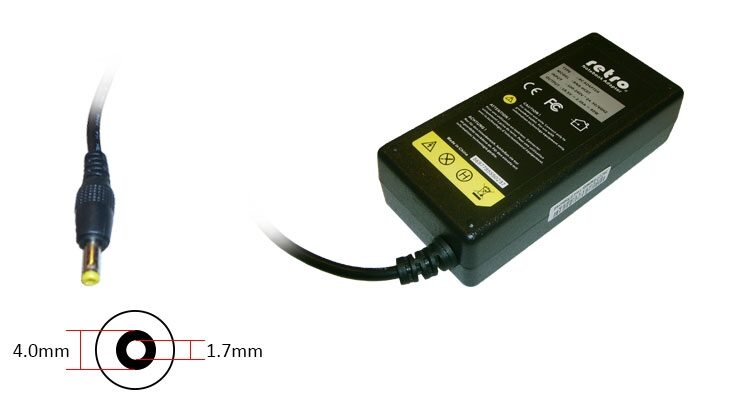 ADAPTOR DCA-HC054 19V 1.58A 30W 1.7mm4.0mm