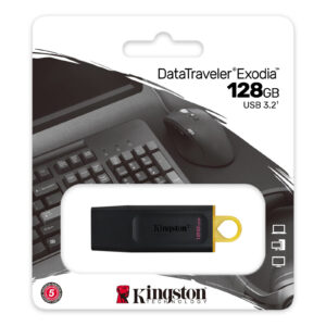Usb Bellek Kingston 128Gb Usb 3.2 Gen1 Data Traveler Dtx/128Gb