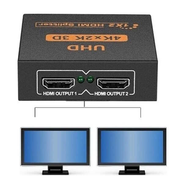 Alfais Hdmi Splitter Al4435 1X2 Hdmi 4K